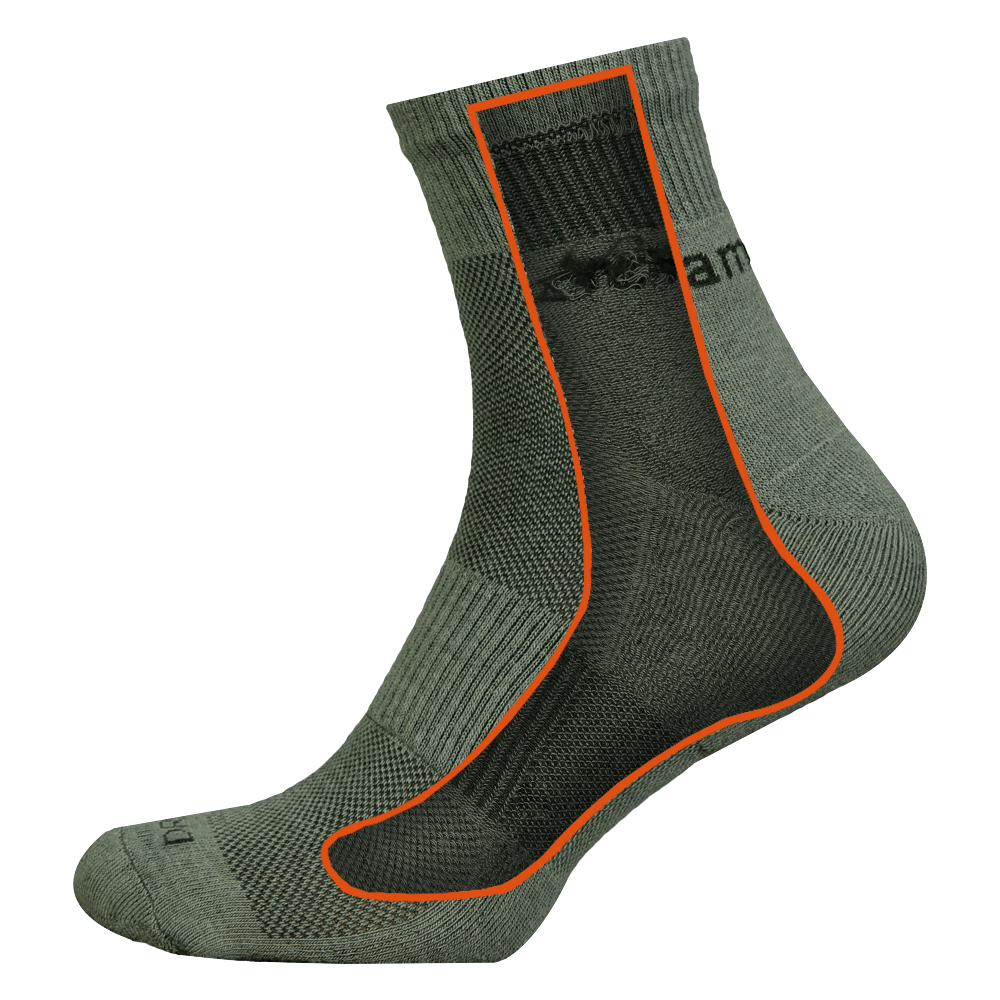 Socks ShortAir Pro+ Khaki