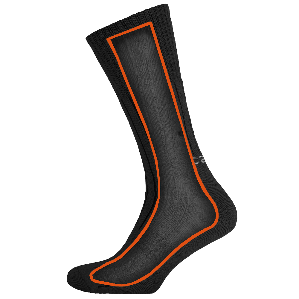 Socks LongFull Pro Black