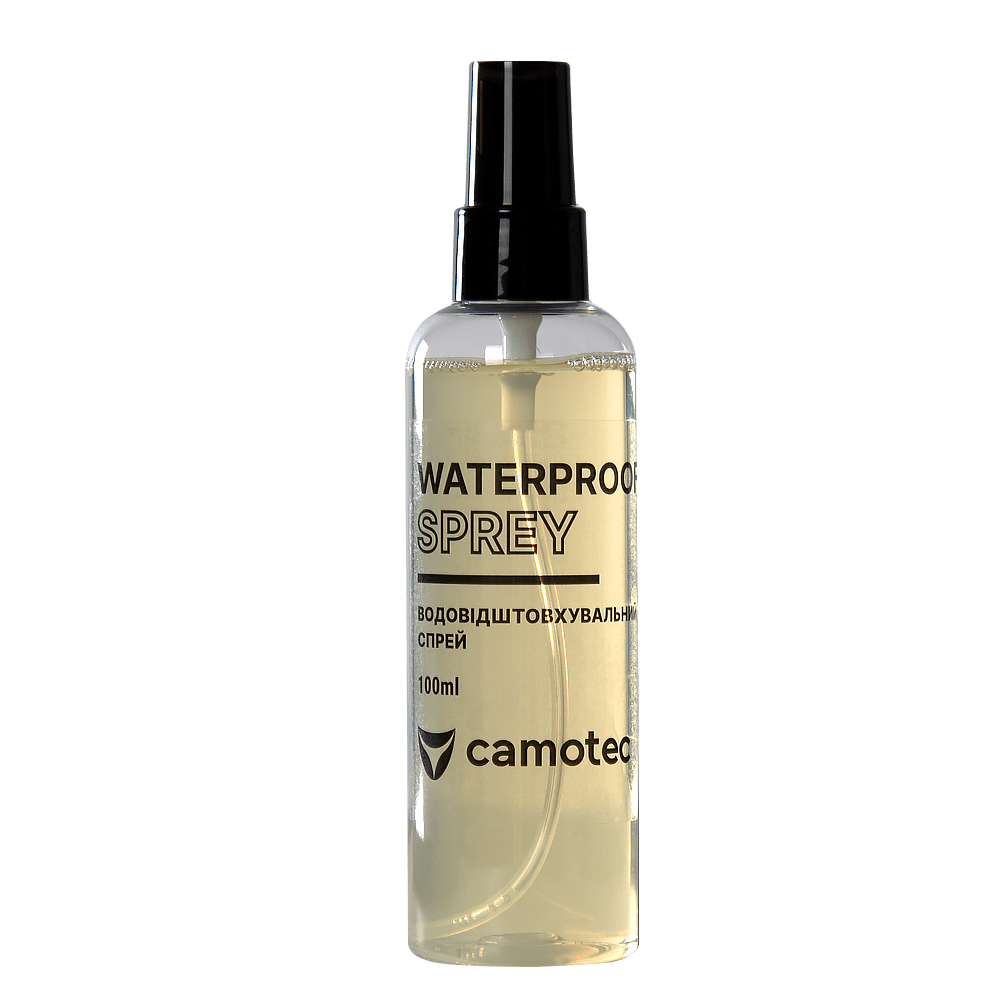 Water-repellent spray for shoes