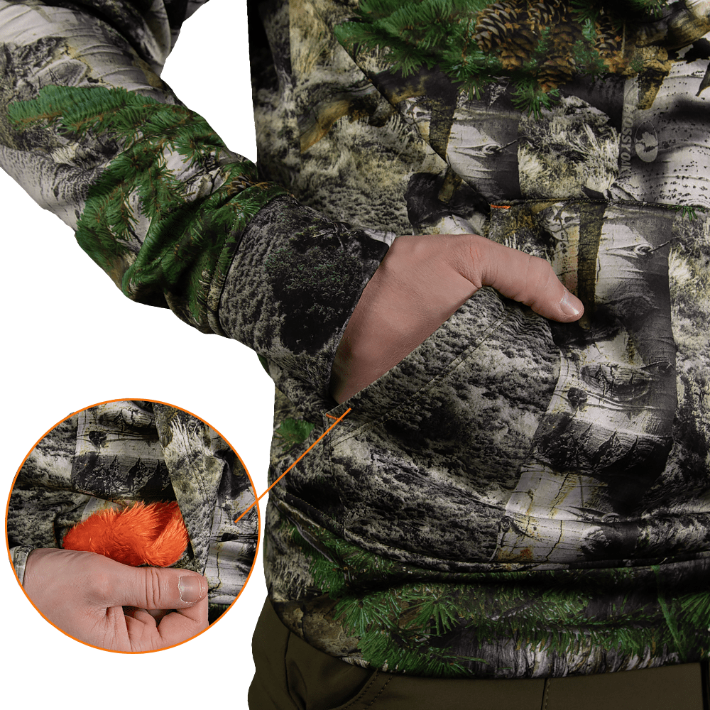 Basic Sequoia Winter Hoodie/Orange