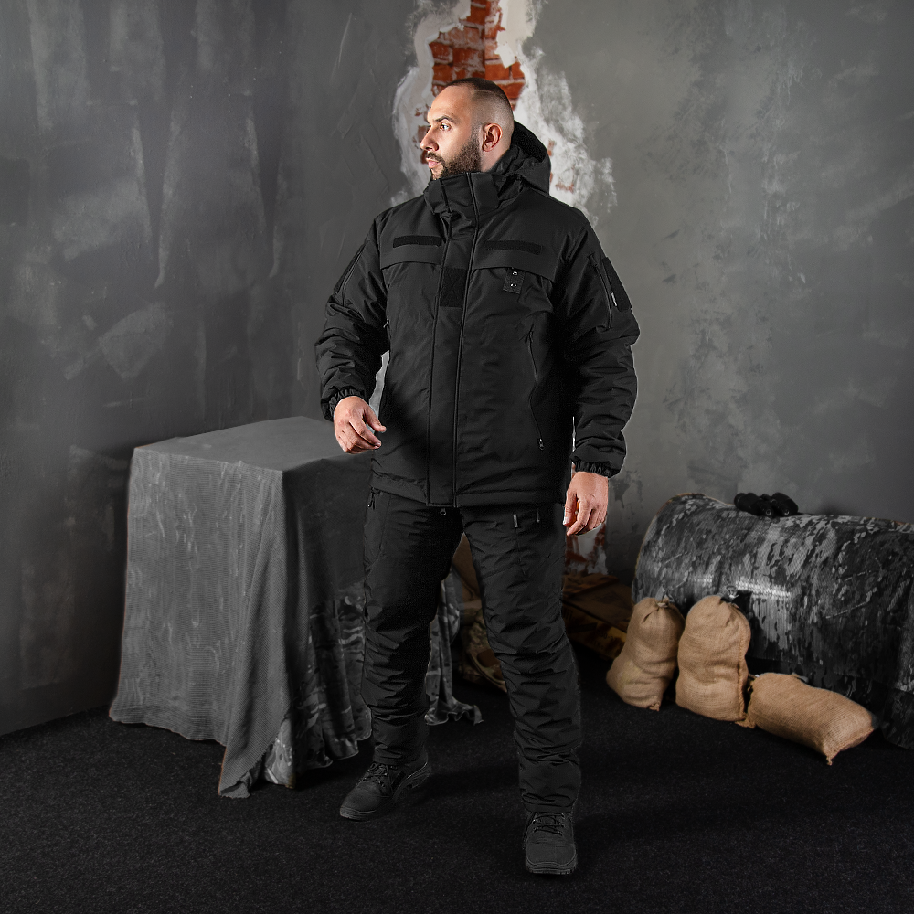 Patrol RainWall Winter Pants Black