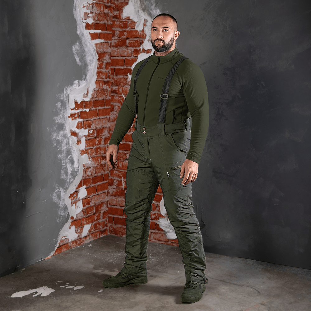 Patrol Winter Pants Dark Olive